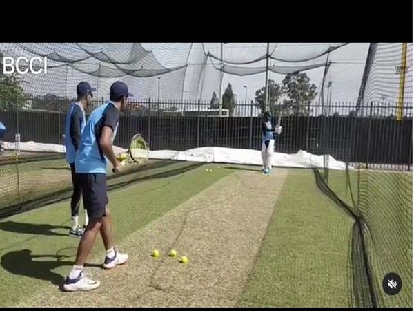 IND vs AUS: Ashwin gives KL Rahul throwdowns using tennis racquet